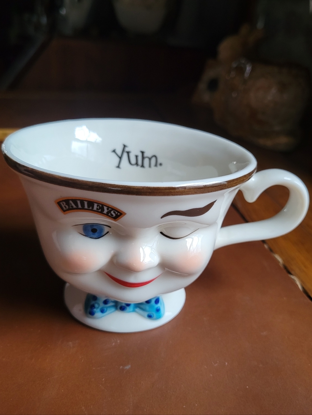 Baileys YUM Cup Winking Eye Face Cup Limited Edition
